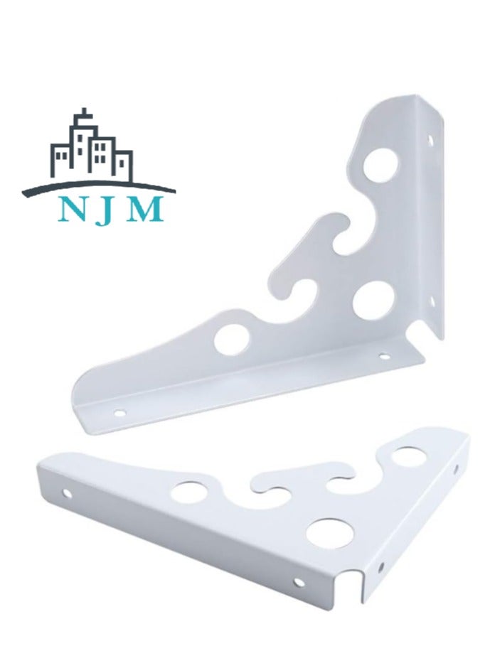 NJM Multi Use Shelf Bracket 10 inch as Per Photos, 2 pieces - Image 1