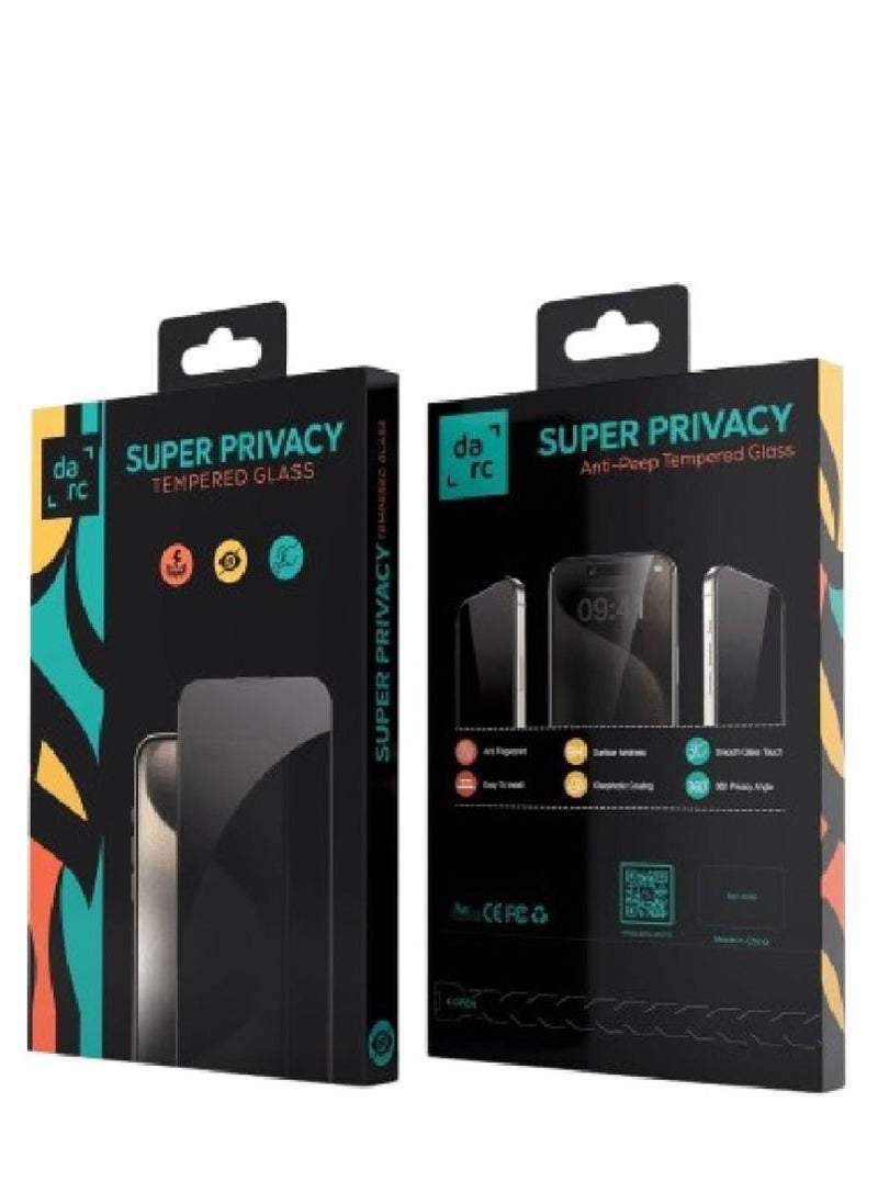darc Screen Protector for iPhone 15 Plus - Privacy/Legacy  - Image 1