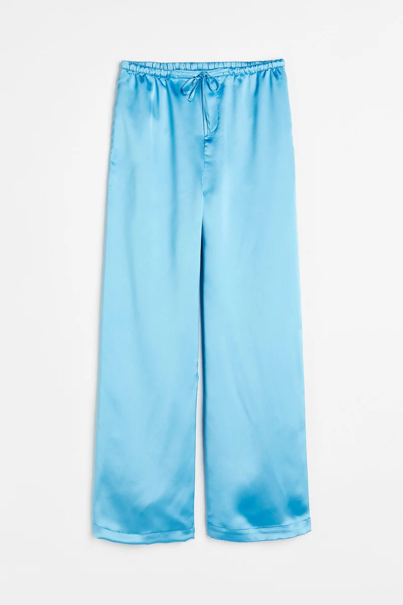 H&M Pull-on satin trousers