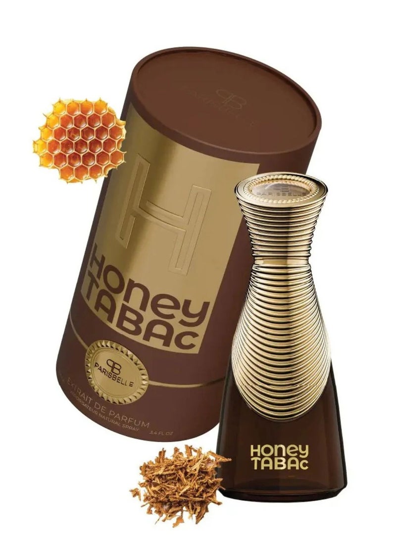 Parisbelle Honey Tabac Extrait De Parfum 100ml Unisex Luxury Long Lasting Tobacco Honey Fragrance - Image 2