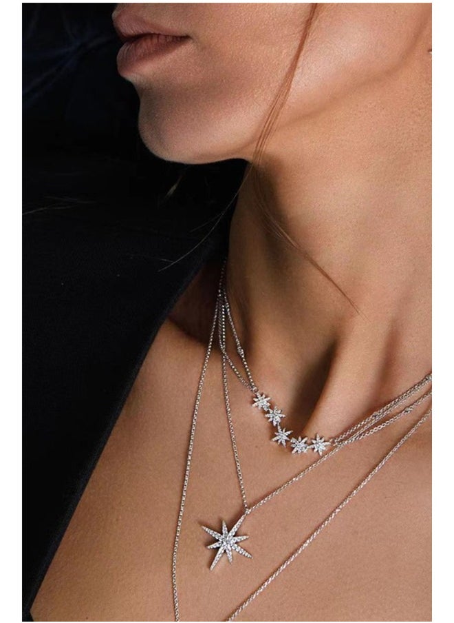 Three Meteor Necklace - Silver White-AC3350OX - pzsku/Z1612C53CE810332E20FAZ/45/_/1733485717/4dd4a43b-a9d1-4e1e-becb-86a39257d8c6