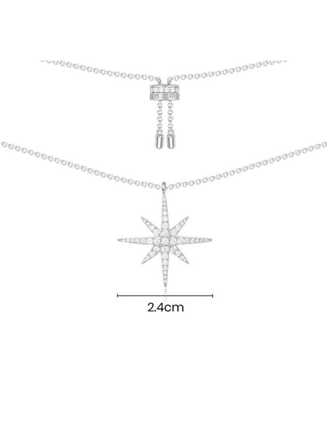 Three Meteor Necklace - Silver White-AC3350OX - pzsku/Z1612C53CE810332E20FAZ/45/_/1733485719/975acef7-06da-4e10-a0a5-2d08ebc0ab8b