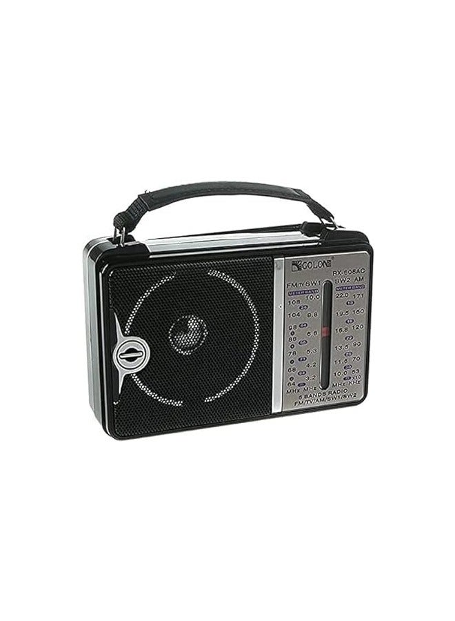 Multi-Band Radio with Dual Power Support, Classic Portable Design, Clear Sound Output and Precision Channel Tuning - Image 3