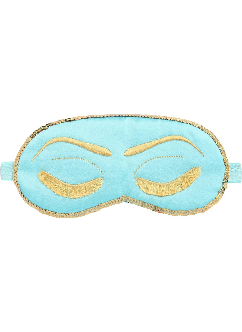 BABEYOND BABEYOND Sleeping Eye Mask for Women Cute Eye Mask Sleeping Beauty Eye Mask Eye Cover Mask Sleep Mask (blue) 