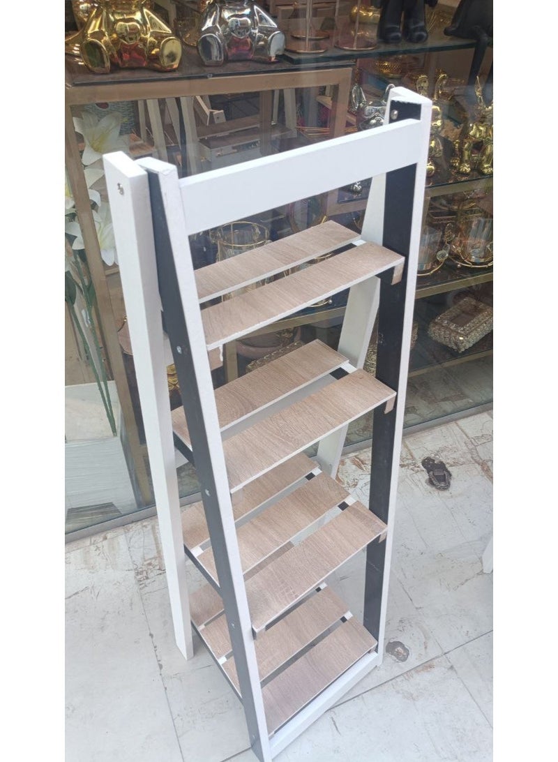 سلم ديكور 3دور خامه خشب 18 ملى مقاس 125سم