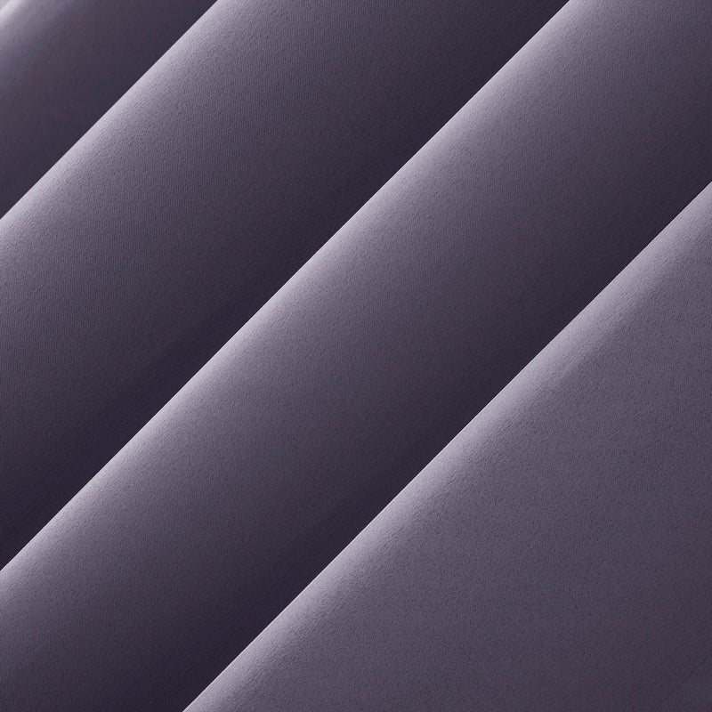 Sun Zero Barrow 2-Pack Energy Saving Grommet Curtain Panel Pair, Lavender, 54" W x 84" L (2 Panels) - Image 3