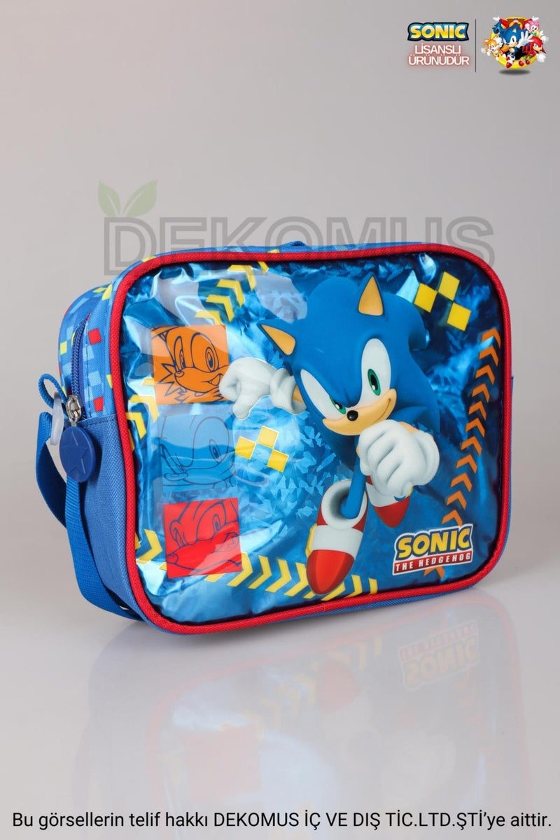 SONIC New Season Licensed Special Collection Lunch Box, Lunch Bowl and 500 ml Water Bottle Dinner Set - Image 2