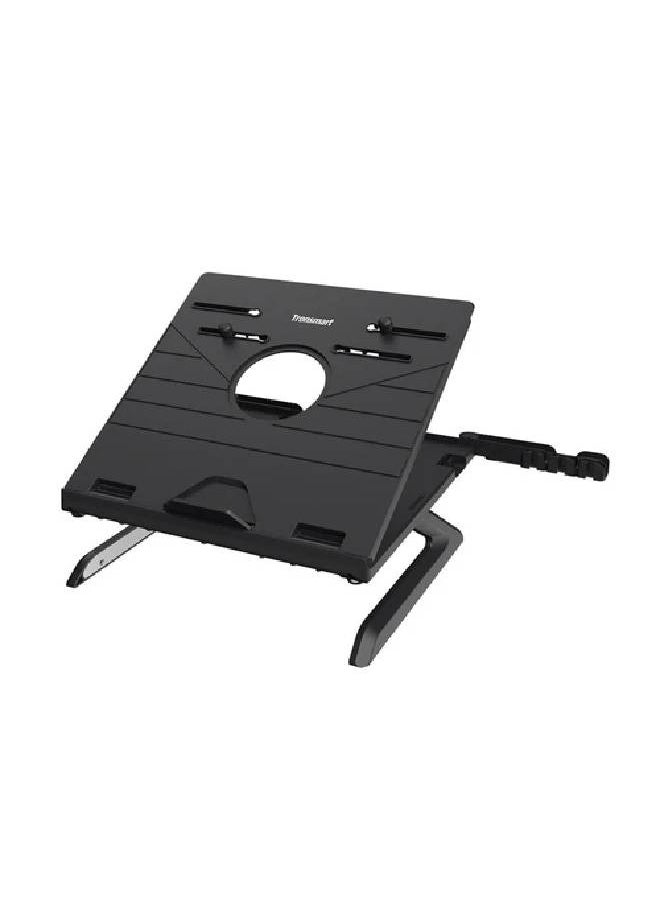 Tronsmart - Tronsmart D07 Foldable Laptop Stand With Phone Holders 10 To 17 inch - Image 1