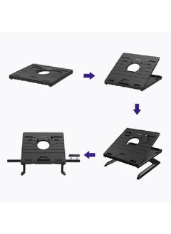 Tronsmart Tronsmart D07 Foldable Laptop Stand With Phone Holders 10 To 17 inch  - Image 4
