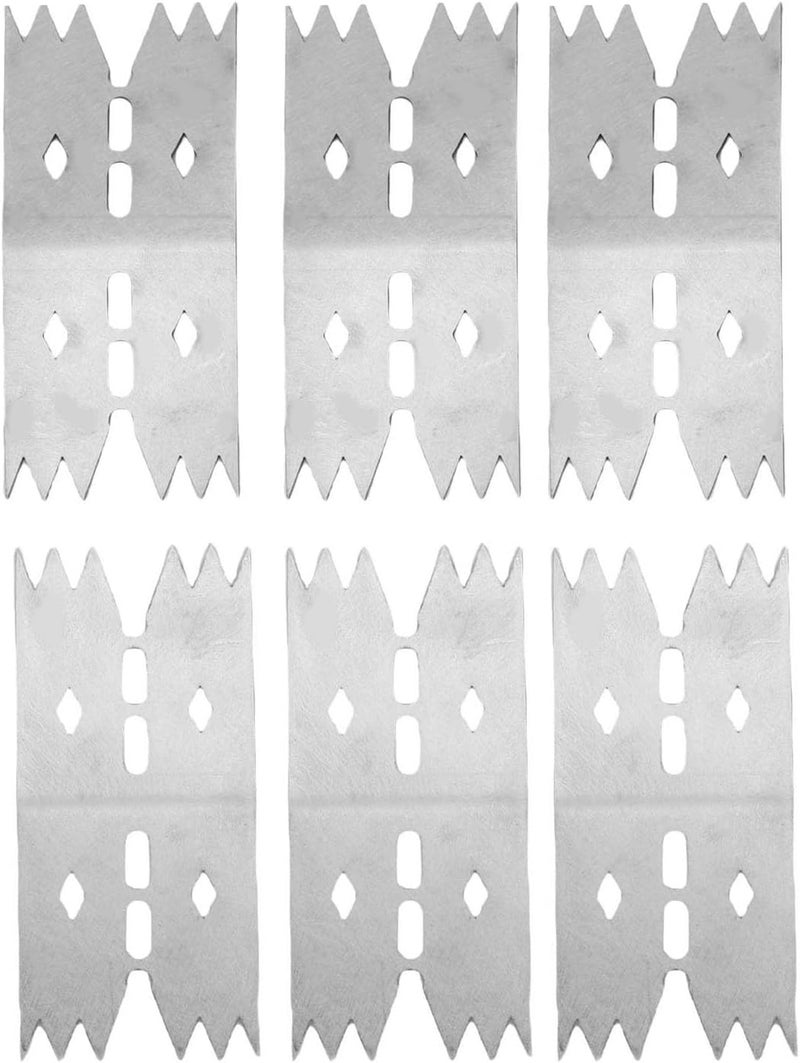 AMONIDA Stainless Steel Slab Flattening Dogs, Clamping Dogs for Woodworking, Versatile Strong Clamp Set with Secure Grip & Adjustment for Accurate Fastening - Image 1