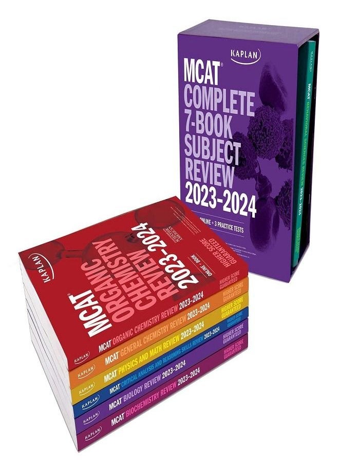 MCAT Complete 7 Book Subject 