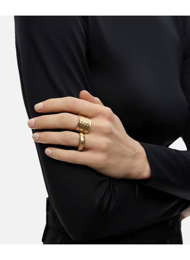 Ipekyol Textured Ring Set