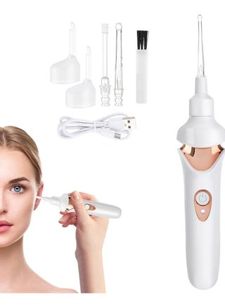 Ear Wax Remover Vacuum Cleaner, Electric Earwax Removal Kit with LED Light, Portable Ear Cleaner, USB Charge Reusable Safe Electric Ear Suction for Adults Kids - pzsku/Z1613DF7CBB060F10AC28Z/45/_/1688979240/f3586238-dc4b-4902-b0d9-54bd5b4764f2