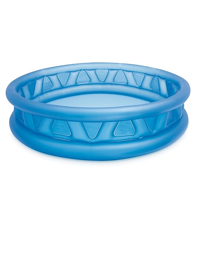 انتكس حوض سباحة قابل للنفخ ذو جانب ناعم أزرق - Image 1