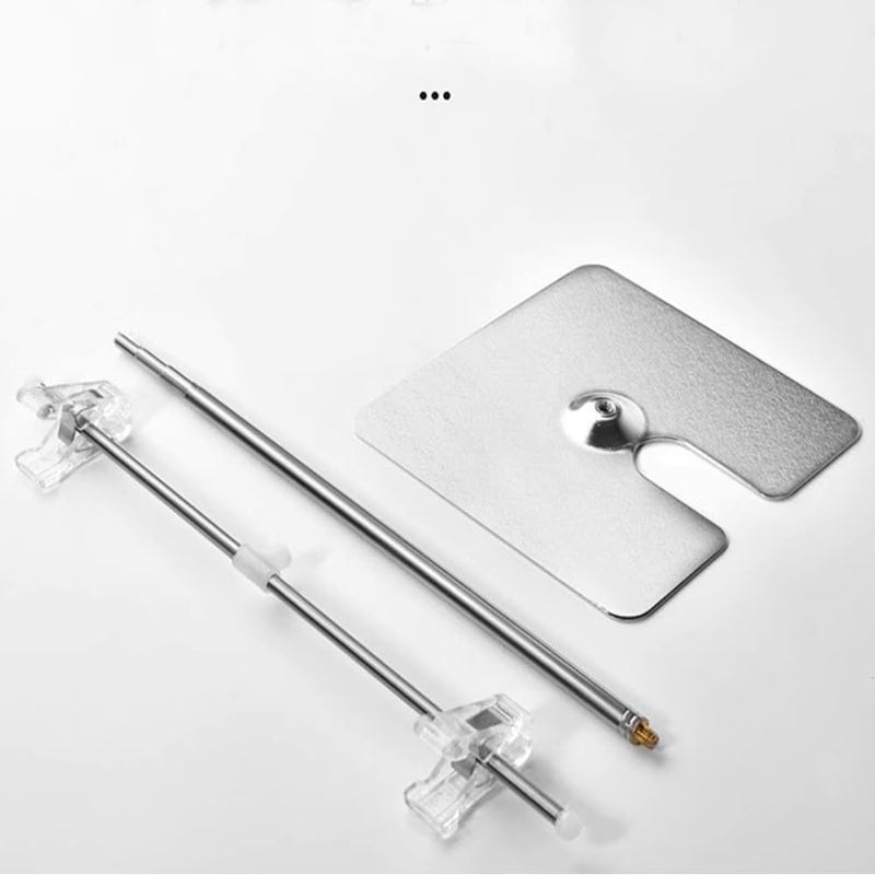 Eckek 2 Pcs T-Sign Adjustable Metal Banner Holder Table Top Banner Stand Store Counter Display Poster Stand Advertising Display Sign Holder - Image 5