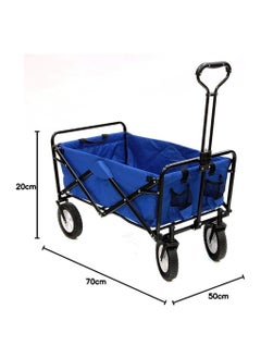 Folding Camping Multi Function Outdoor Wagon Shopping Cart & Bags & Trolleys - Blue - pzsku/Z1613F55A65F56F6CF7E9Z/45/_/1693908423/17e4f7b8-e1e3-4810-865c-b9d78de6a353