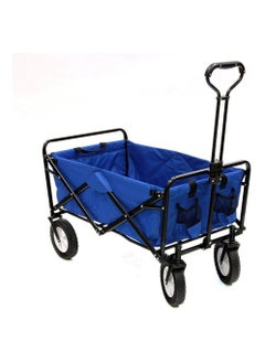 Folding Camping Multi Function Outdoor Wagon Shopping Cart & Bags & Trolleys - Blue - pzsku/Z1613F55A65F56F6CF7E9Z/45/_/1693908423/dda8a02d-3133-41da-8530-26f1c6cc8ae8