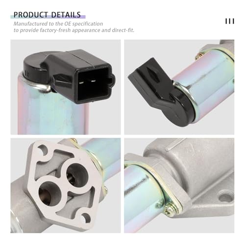Taesayl AC23 Idle Air Control Valve IAC for Ford F‑150 F‑250 1986‑1993, Ranger 1990‑1994, Explorer 1991‑1994, Bronco 1987‑1993, OEM Replacement 17119297 / E7TZ‑9F715‑A / E7TE-9F715-FA - Image 5
