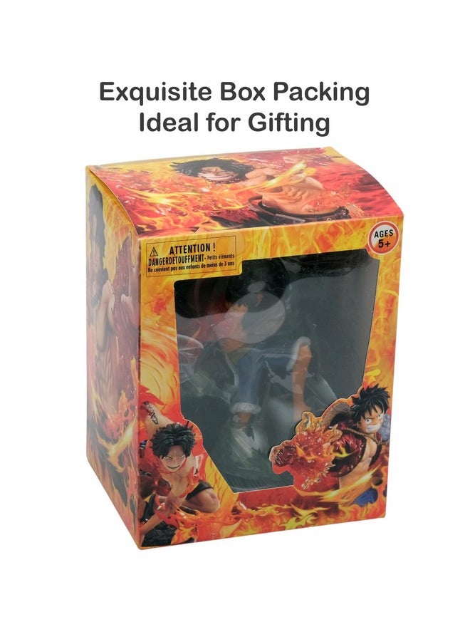 STORE 2508 - STORE 2508 Store2508 Monkey D. Luffy Anime Action Figure 17cm Height Lightweight Attractive Durable for Home Decors, Office Desk and Study Table - Image 1