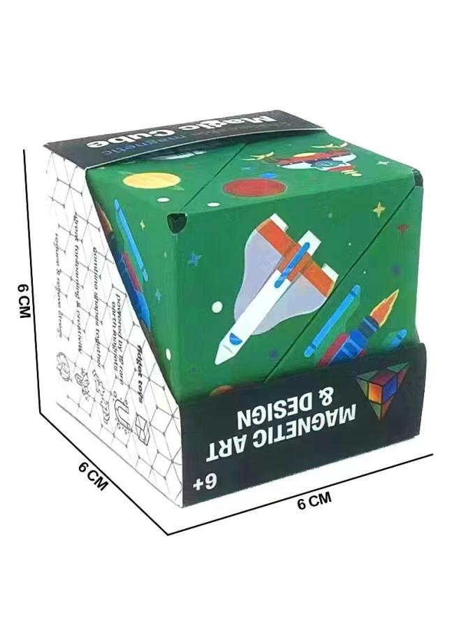 Children's Educational Toys Gift Three-dimensional Magic Cube Decompression Artifact 3d Unlimited Magic Cube Stall Stall