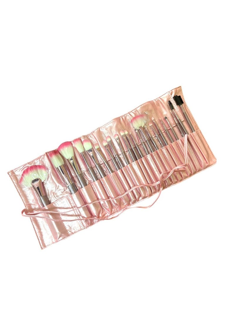 مجموعة فرش مكياج مكونة من 22 قطعة مجموعة فرش تجميل احترافية