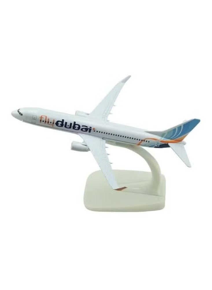 Fly Dubai Diecast Metal Miniature Airplane Model - Image 1