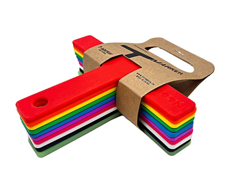 OPENMOON Camera Silicone T Marks for Actors (10 Colors) - Image 1