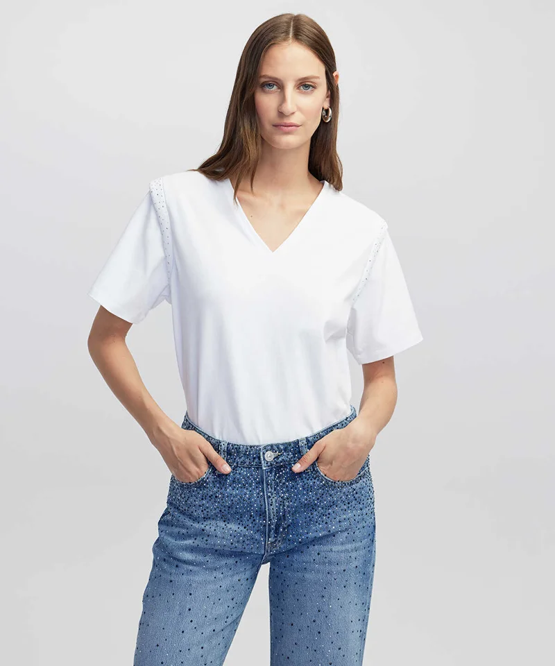Ipekyol Stud-Embellished T-Shirt