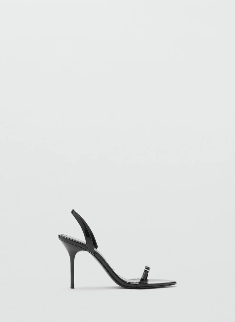 مانجو Stiletto heel sandal with buckle