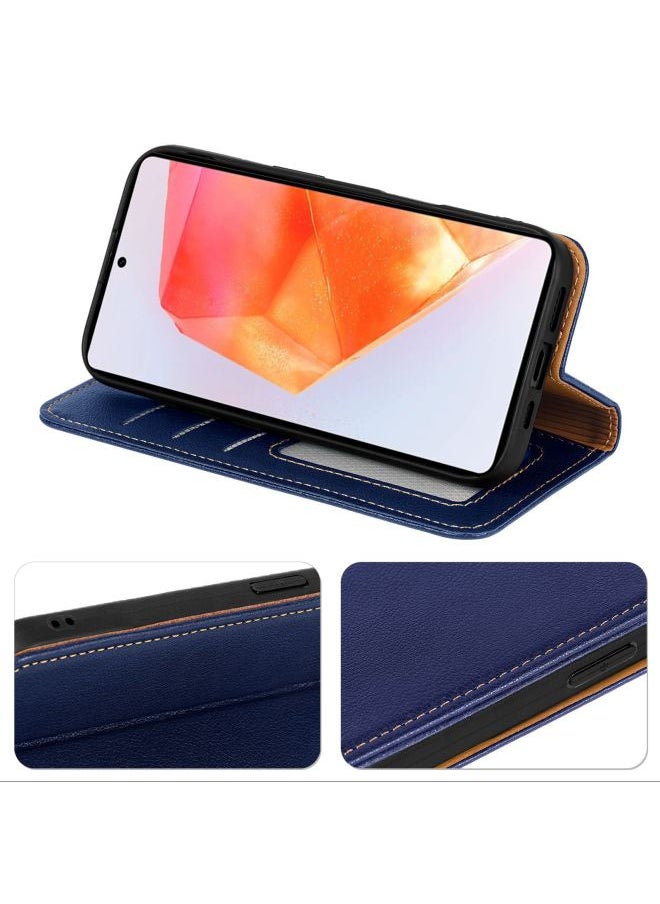 For SamsungA16/A06 5G Mobile Phone Leather Case A26 5G/A36 Litchi Pattern Anti-theft Brush Flip Mobile Phone Leather Case-Color:Red-Applicable Models:A7 2019/A70