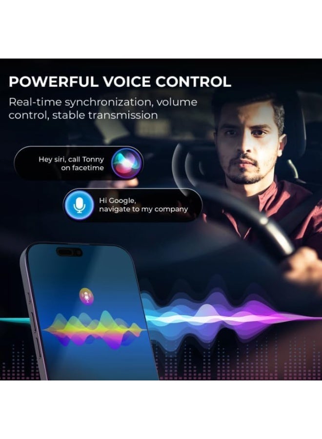 كونبيكس محول كار بلاي، دونجل واي فاي لاسلكي للسيارة مزود ببلوتوث، اتصال USB، دعم OTA لمدة ١٢ شهرًا، اتصال مستقر من النوع C - Image 3