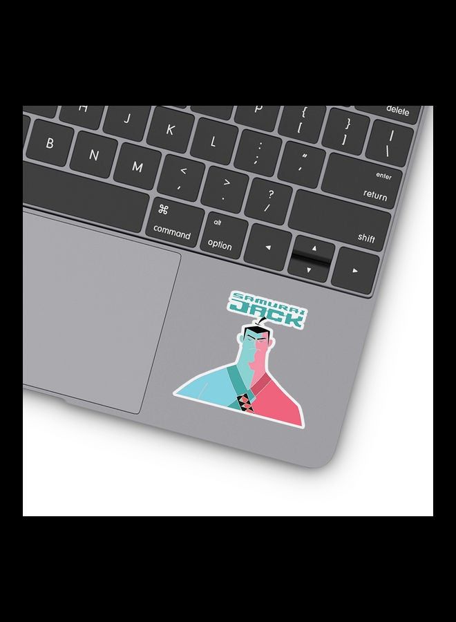 RKN Colorful Jack Samurai Vinyl Stickers For Laptop 3inch - Image 2