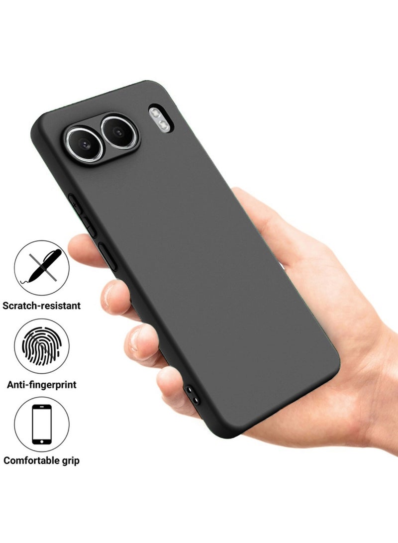 Wtech OnePlus Nord 4 5G 2024 Premium Soft Liquid Silicone Case Cover - Grey - Image 3