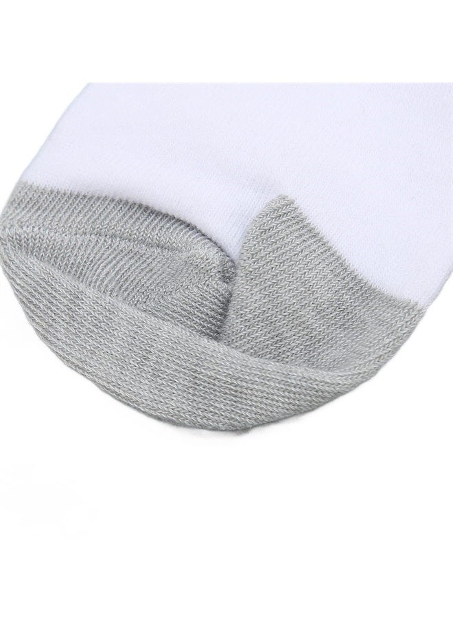 Conductive Socks, 1 Pair Silver Fiber Stretchable Washable Electrode Massage Socks Grounding Massage Socks for Beauty Salons and Home Foot Massage Relaxing Tool