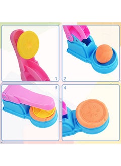 Bebiland 22 Pack Play Dough Tools and Cutters for Kids Toddlers, Plastic Accessories Clay Extruders Rollers Molds, Random Color  - Image 4