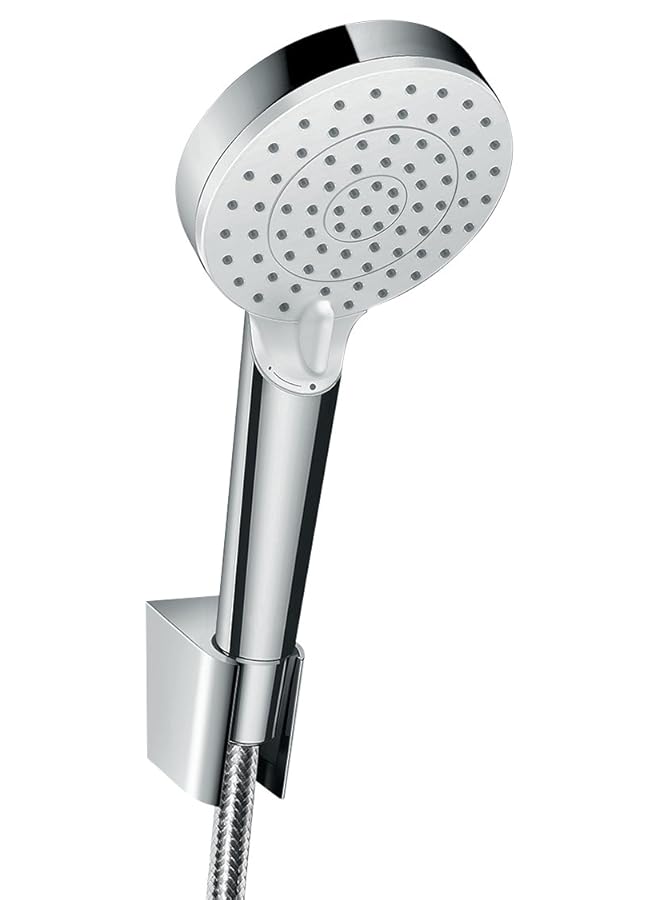 إيروريكس مجموعة حامل الحائط كروميتا فاريو ودش اليد مع خرطوم الدش - Image 1