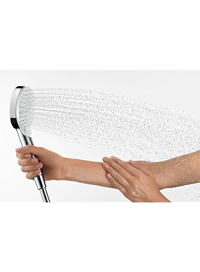 إيروريكس مجموعة حامل الحائط كروميتا فاريو ودش اليد مع خرطوم الدش - Image 2