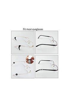 ECVV 19 Pairs Eyeglasses Retainers, Anti-slip Silicone Ear Clip Hooks for Sports, Eyewear Retainers Eyeglass Holder For Eyeglasses/Sunglasses  - Image 4