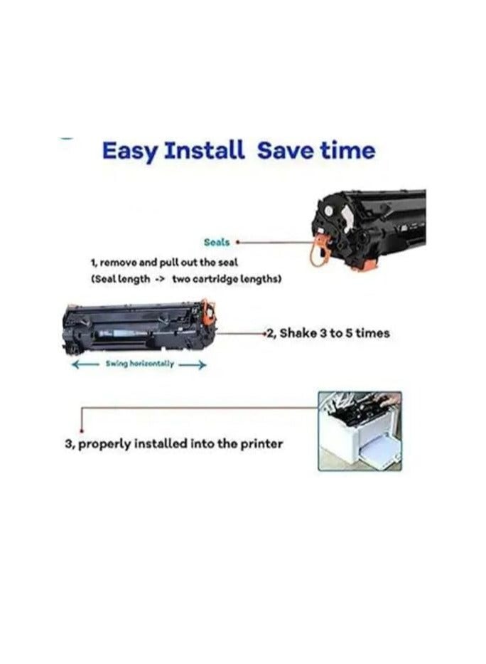 Terabyte 201A CF400A (M/Y/C/B) Toner Cartridge 201A CF400A CF401A CF402A CF403A Compatible For HP Canon LaserJet Pro M252 MFP M277 MF632Cdw (201A / CF400A / CF401A / CF402A / CF403A) - Image 2
