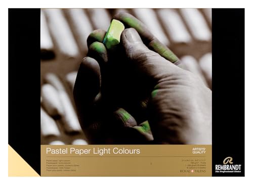 Rembrandt Soft Pastel Paper Pad 117 x 83 Light Colors