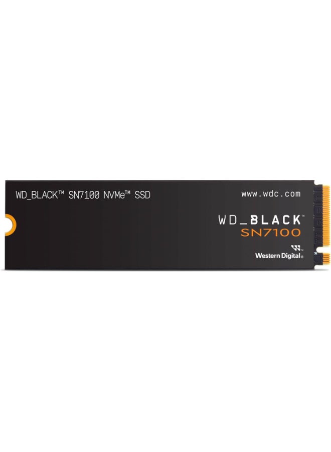 دبليو دي قرص SSD داخلي NVMe M.2 2280 سعة 4TB SN7100، PCIe Gen 4 x4، سرعة قراءة تصل إلى 7,250MB/s، سرعة كتابة 6,900MB/s، بدون DRAM، قرص SSD عالي الأداء للألعاب وإنشاء المحتوى | WDS400T4X0E-00CJA0 - Image 1