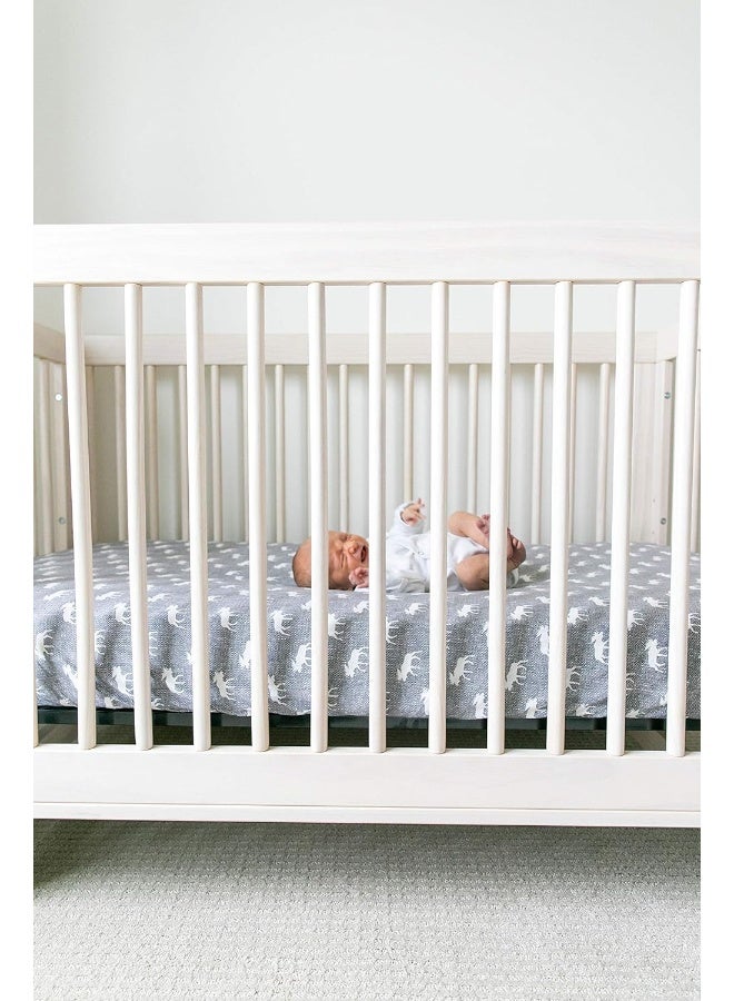 Copper Pearl Premium Fitted Knit Crib Sheet/Toddler Sheet 'Scout' by Copper Pearl  - Image 4