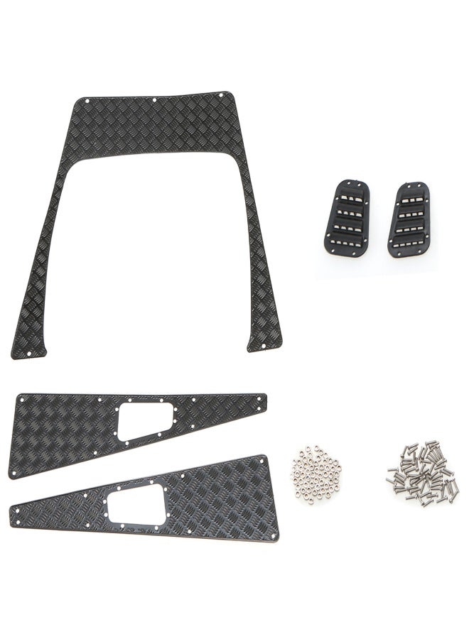 غطاء محرك معدني مانع للانزلاق متوافق مع سيارة Traxxas TRX-4 RC - Image 4