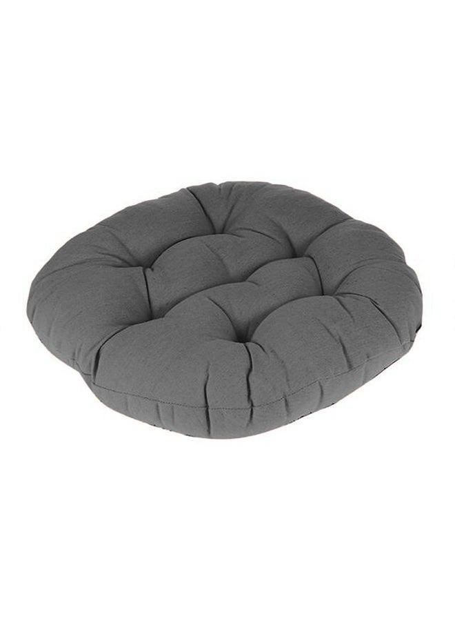 House One Square Soft Velvet Decorative Cushion Attractive Colors - Dark Gray  - Image 3