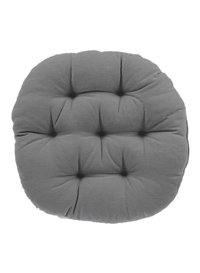 House One Square Soft Velvet Decorative Cushion Attractive Colors - Dark Gray  - Image 1