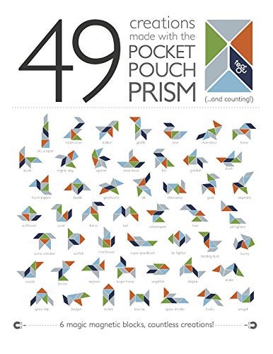 Tegu مجموعة كتل خشبية مغناطيسية بجيوب تيغو 6 قطع، غروب الشمس - Image 4