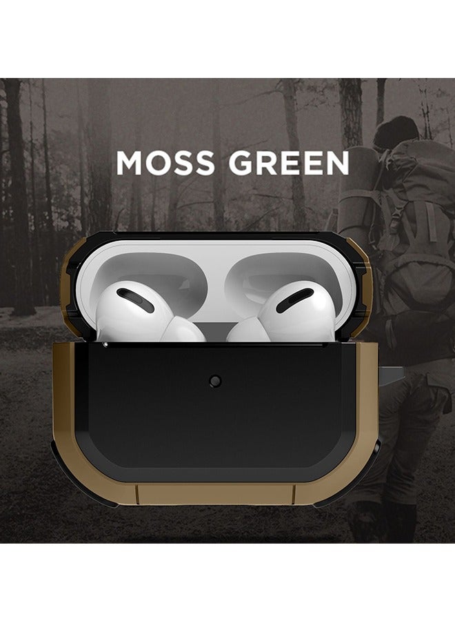 Protective Case Cover For Apple AirPods Pro #Gold/Black - Image 4