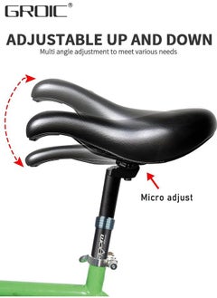 GROIC Bike Seat Posts Bike Suspension Seatpost 31.6mm Alumium Adjustable Seatpost for MTB Road Bike Mountain Bike Fixed Bike Seatpost,Shock Absorber Damper Seat Post ,Bicycle Accessories  - Image 4