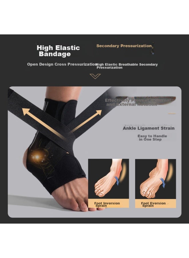 Mizuno Ankle Brace For Ligament Injury Prevention, Sprain Recovery, Post-injury Fixation, Tendinitis, Ankle Joint Support, Ultra-thin Bandage - Image 4