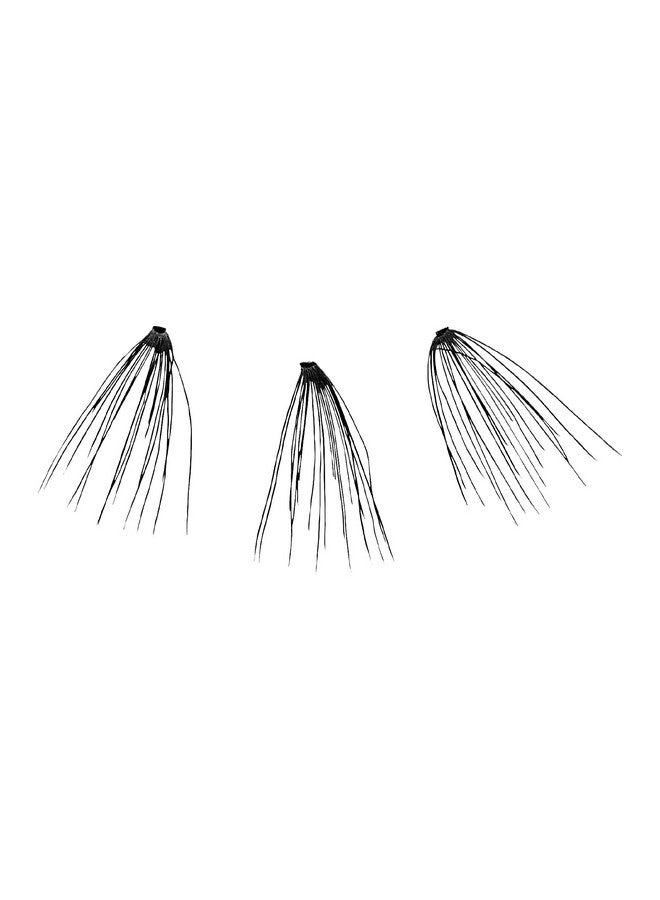 iEnvy False Eyelashes Deep C Curl Individual Lashes Natural Finish Eyelash (Long) - Image 3